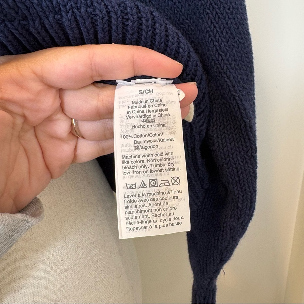 MADEWELL Wellesley Bobble Pullover Sweater in Dark Nightfall - Picture 5 of 8